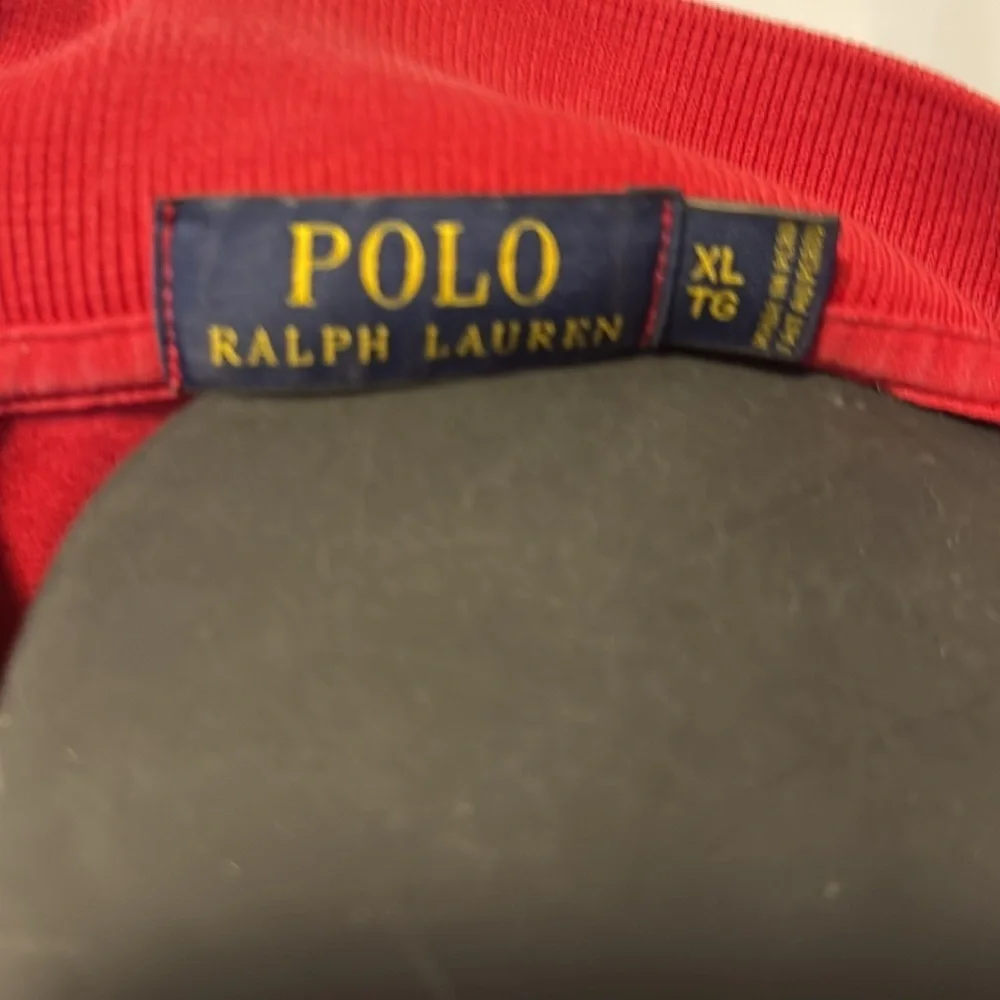 Polo by Ralph Lauren Men's Red Polo Shirt  size XL EA017 - Picture 3 of 8